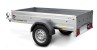 STEMA OPTI 750KG 201 x 108 x 33 cm mit 2x2m Alu Werbedreieck fest im Rahmen verschraubt abnehmba