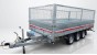 Temared 405 x 197 x 40cm Pendelr�ckwand Stahl 3500KG E&H TIPPER 4020/3 C S 3,5T Dreiseitenkipper