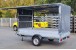 Verkaufsanhnger STEMA SyStema 1300kg 301x153x180 Anthrazit inkl100km/h Stodmpfer Perfekt als Einstieg fr Flohmarkt