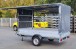 Verkaufsanhnger STEMA SyStema 1300kg 301x153x180 Anthrazit inkl100km/h Stodmpfer Perfekt als Einstieg fr Flohmarkt