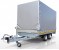 Eduard 2000KG 311x160x180cm mit Plane Silber 56cm Ladeh�he