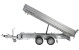 Humbaur 3 Seiten Kipper 363x185x35cm 3500KG HTK3500.37 E Pumpe & Hand
