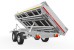 EDUARD 3 Seiten Kipper 406x200x30cm 3500KG E & Hand Pumpe
