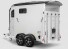 Humbaur AREION PRO 2700kg 355x170x238cm fr 1-2 Pferde Pferdeanhnger mit Sattelkammer inkl Stodmpfer 100km/h