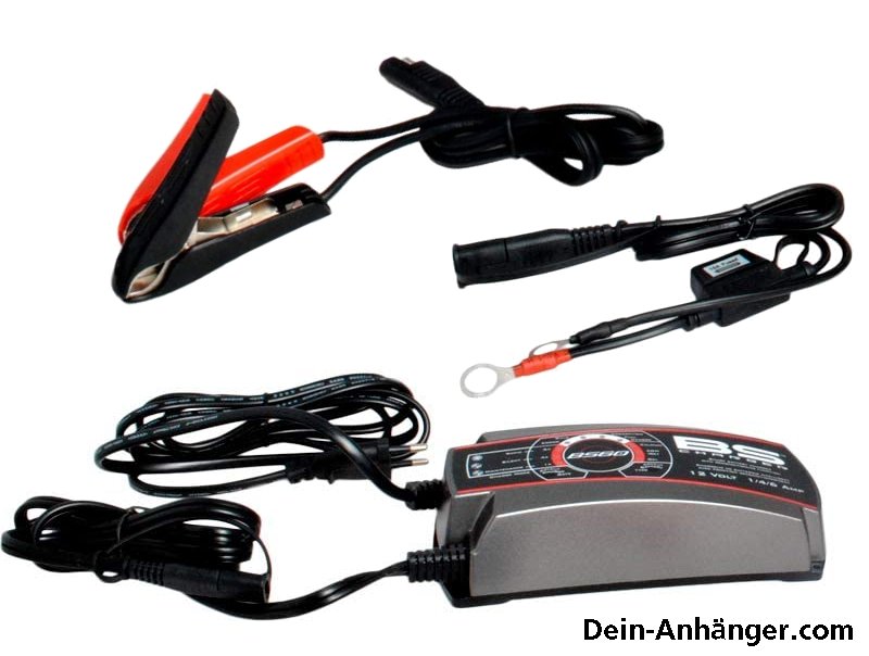 BS- Ladegerät BS60 12 V 1-4-6 Ampere Einstellbar für Batterie Kipper & WOM  - Dein-Anhänger.com