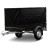STEMA FT 750 KG Black Edition 201 x 108 x 110 cm Innenhhe Schwarz gepulvert
