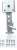 1x Teleskopst�tze f�r Hochlader ANH�NGER klappbar 35-55cm Heckst�tzen St�tzen